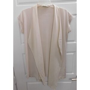 Rivamonti Wool Cashmere Blend Beige Shrug Italy sz XS